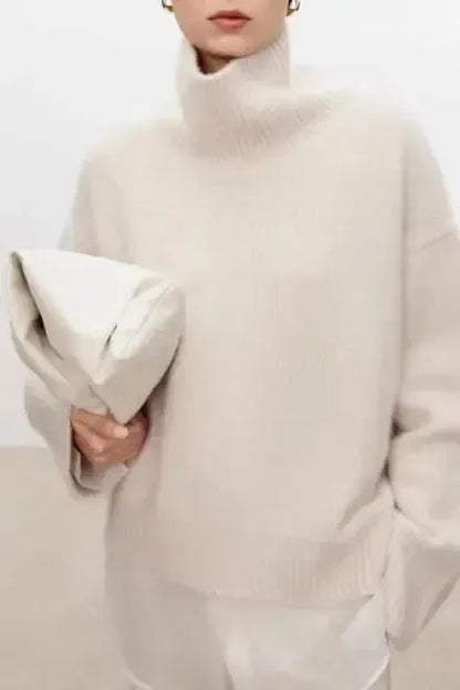 Tereza | Šedý oversize rolák