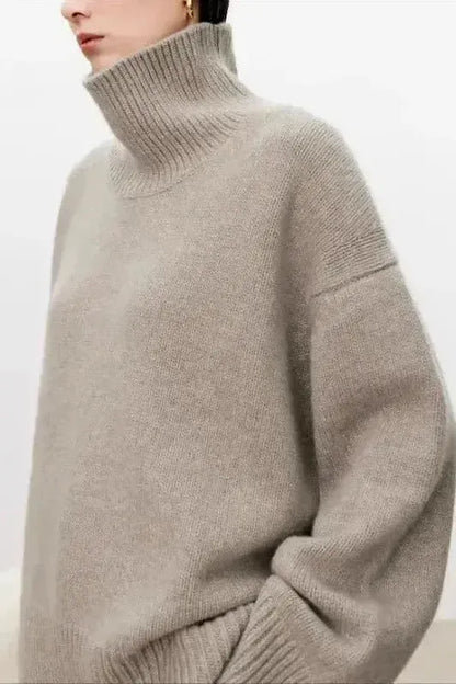Tereza | Šedý oversize rolák