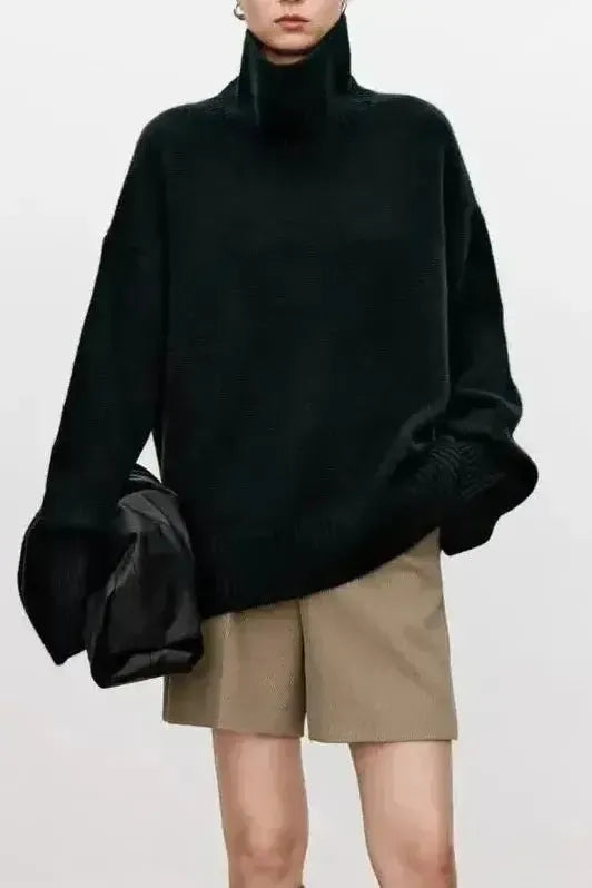 Tereza | Šedý oversize rolák