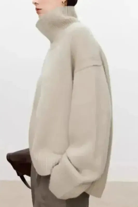 Tereza | Šedý oversize rolák