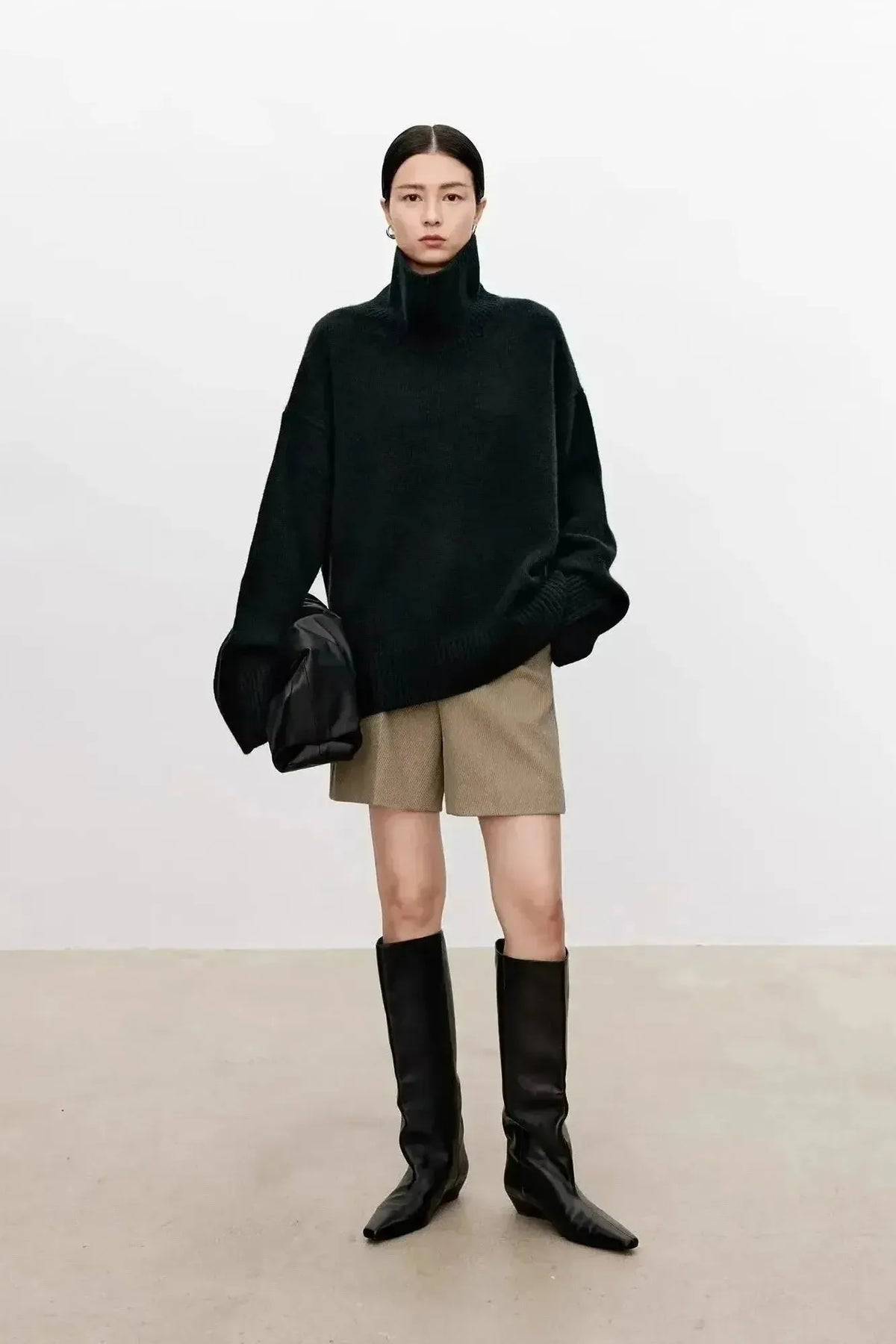 Tereza | Šedý oversize rolák