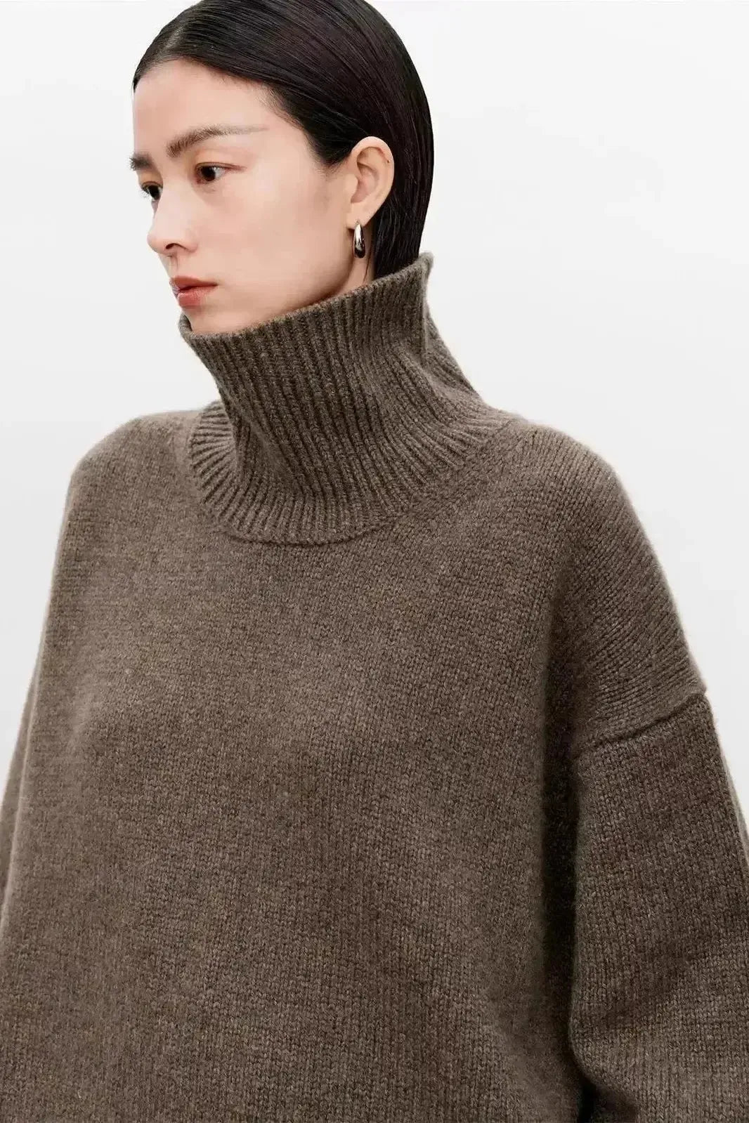 Tereza | Šedý oversize rolák