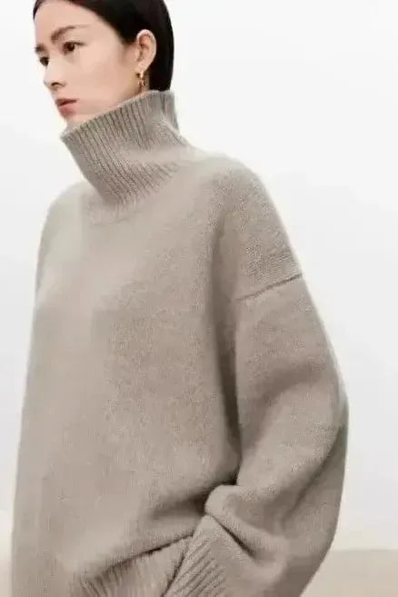 Tereza | Šedý oversize rolák