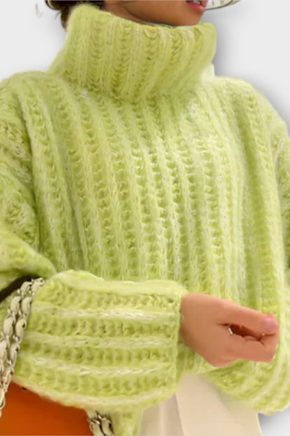 Soňa | Bílý strukturovaný svetr