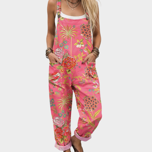 Esperanza | Overol con flores tropicales