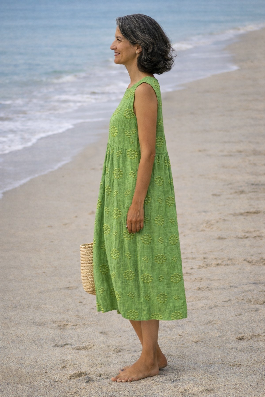 Marina | Vestido Midi con Estampado