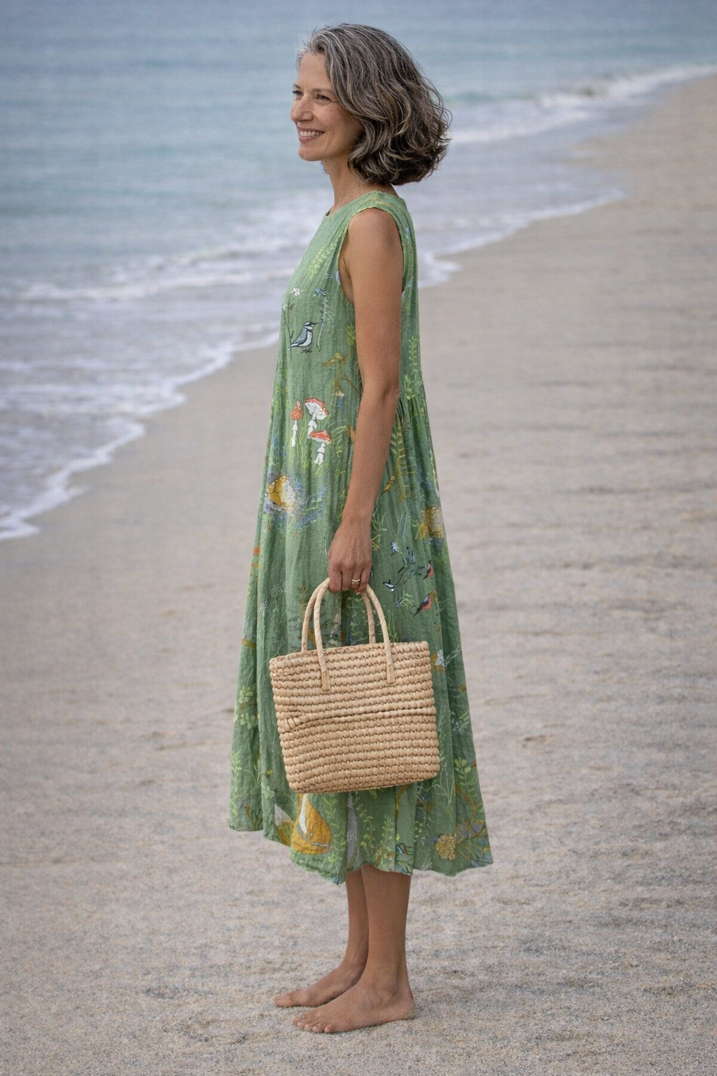 Andrea | Vestido Midi Estilo Bosque