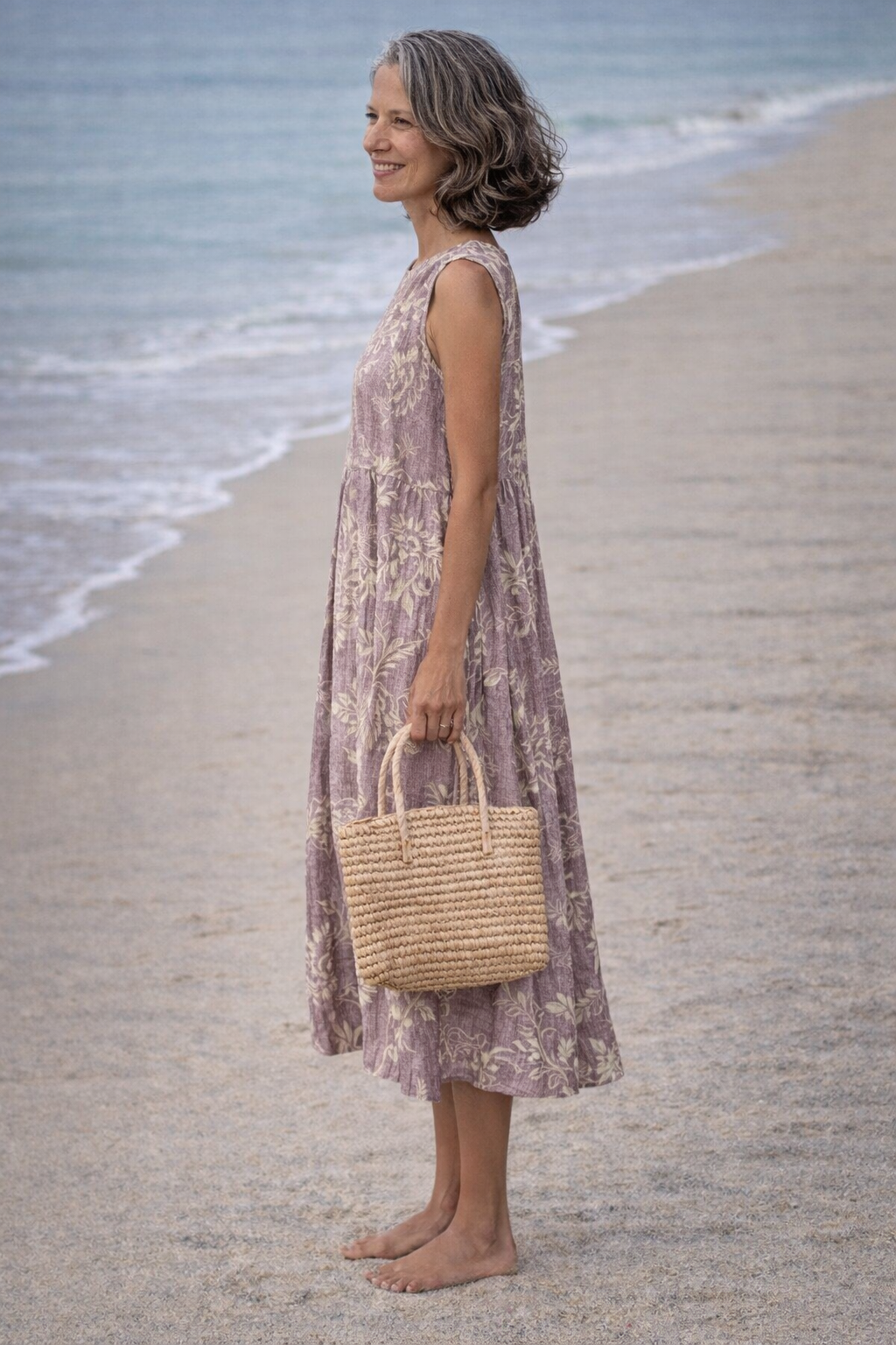 Juana | Vestido Midi de Flores