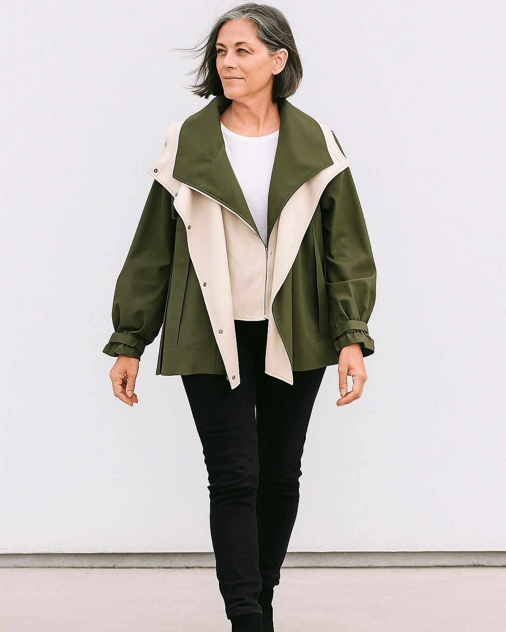 Markéta | Voděodpudivá bunda v colorblock stylu