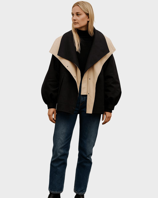 Markéta | Voděodpudivá bunda v colorblock stylu