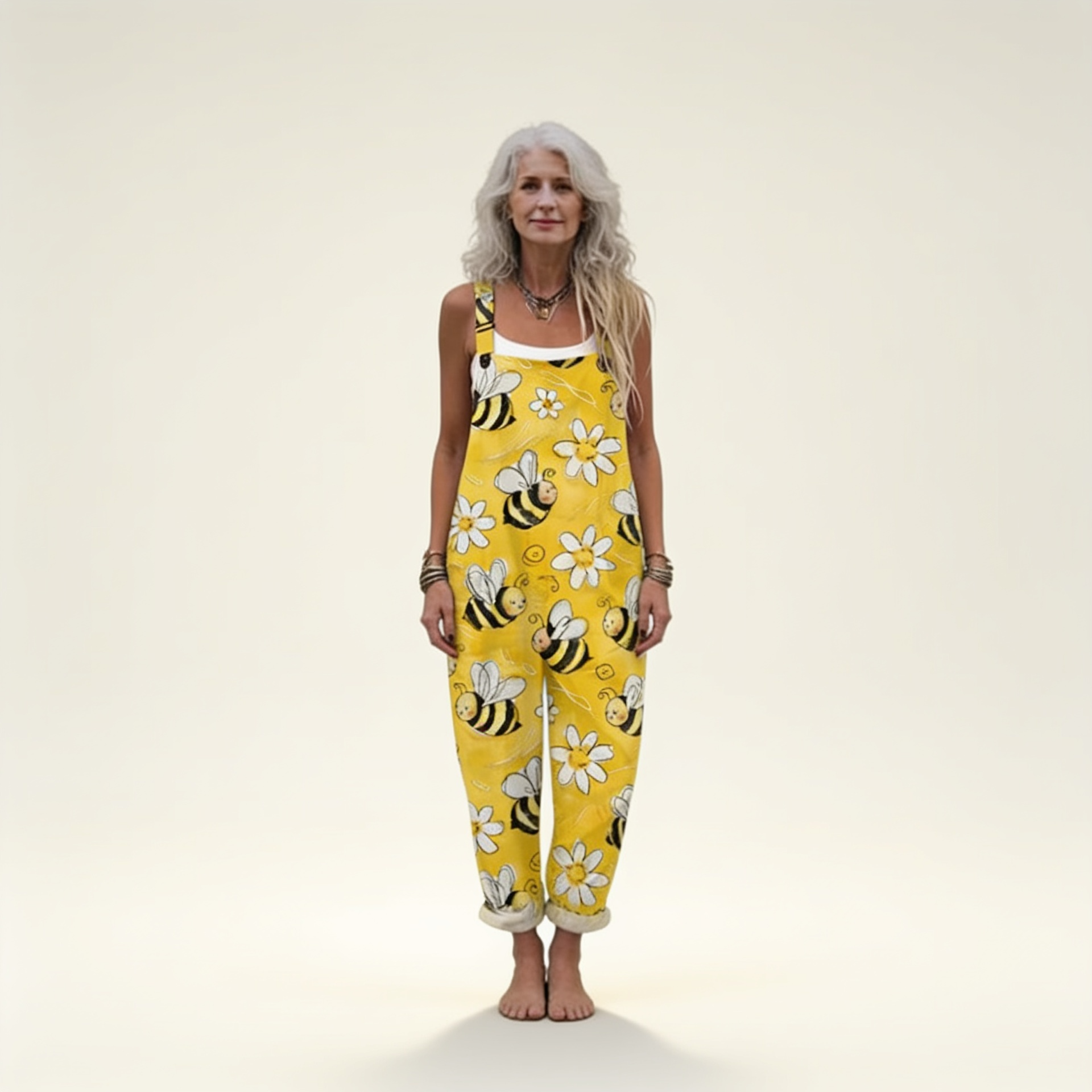 Maxime | Overol con abejas de primavera brillantes