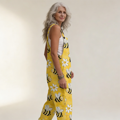 Maxime | Overol con abejas de primavera brillantes