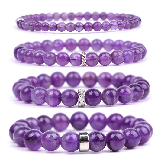 Pulsera « Sandalias » con Amatista
