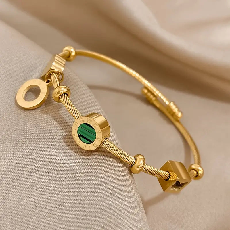 Pulsera de oro Eumenia