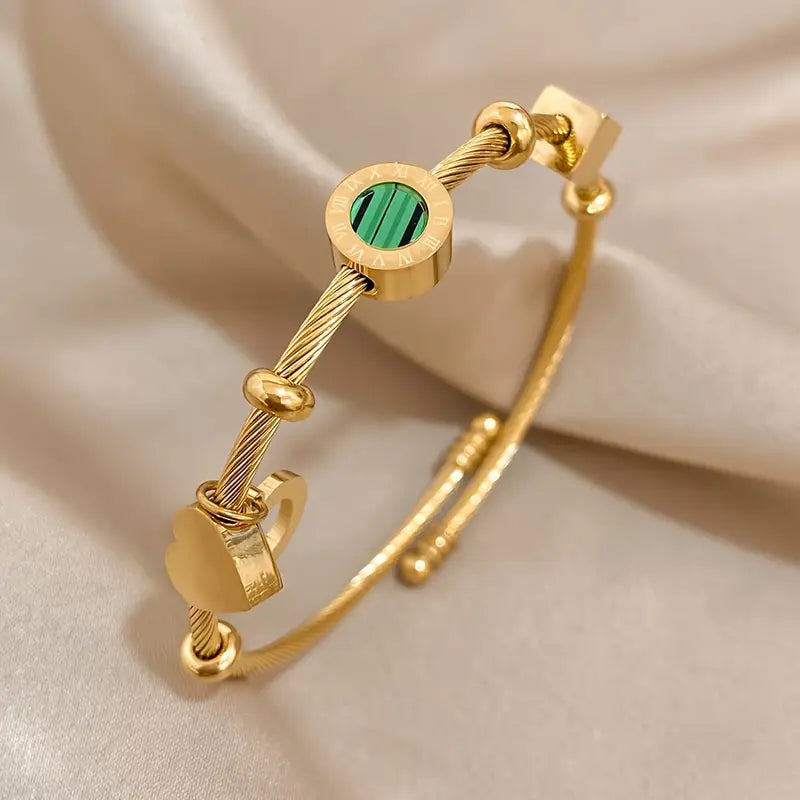 Pulsera de oro Eumenia