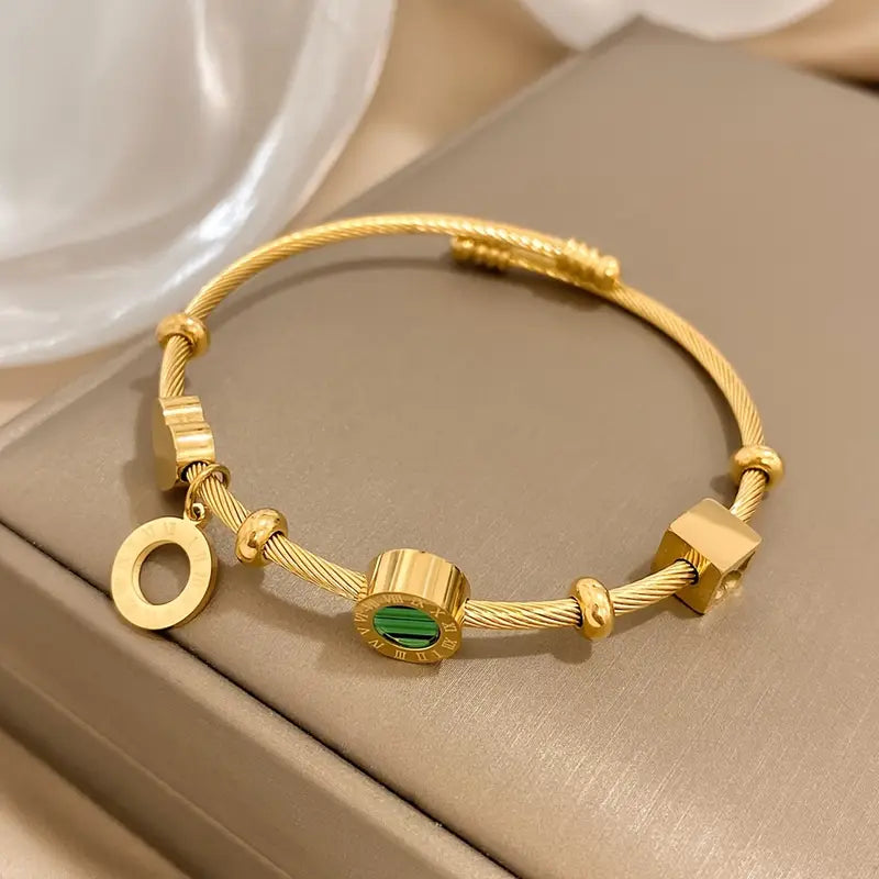 Pulsera de oro Eumenia