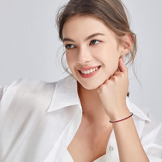 Pulsera de tenis | Oro blanco