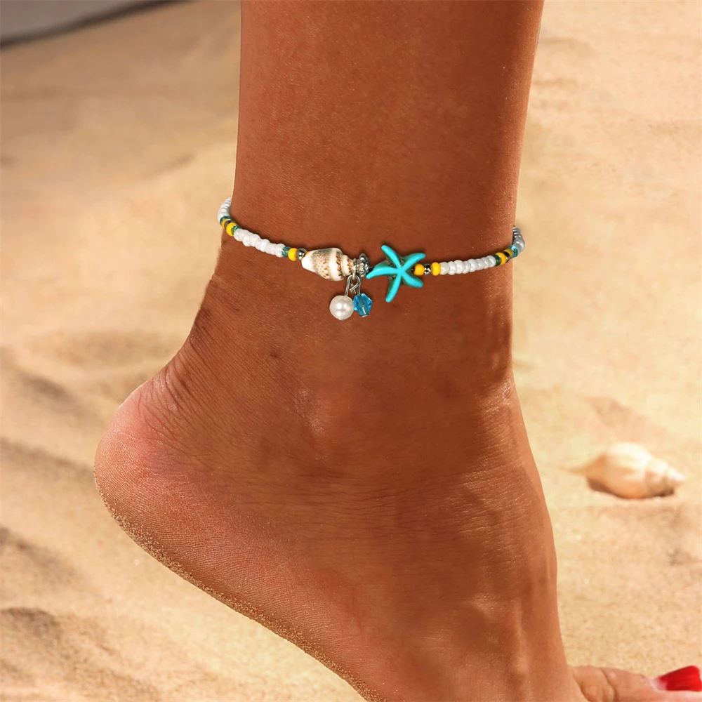 Pulsera de tobillo Océano