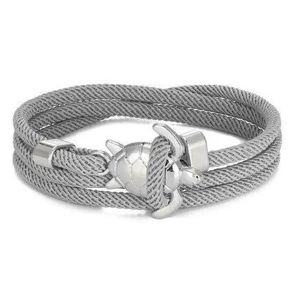 Pulsera hecha a mano con tortuga marina