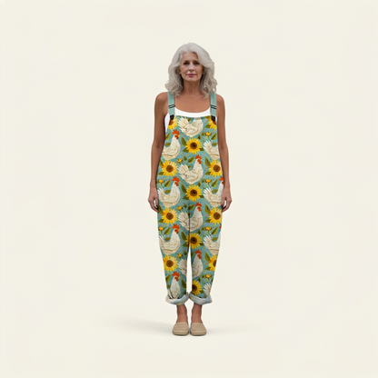 Rebecca | Overol con radiantes girasoles de campo