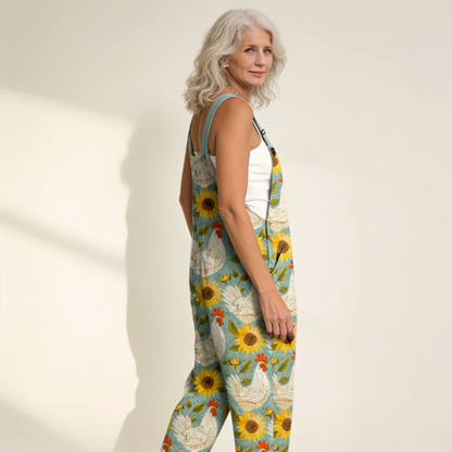 Rebecca | Overol con radiantes girasoles de campo