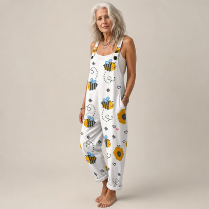 Stella | Overol con abejas de campo brillantes