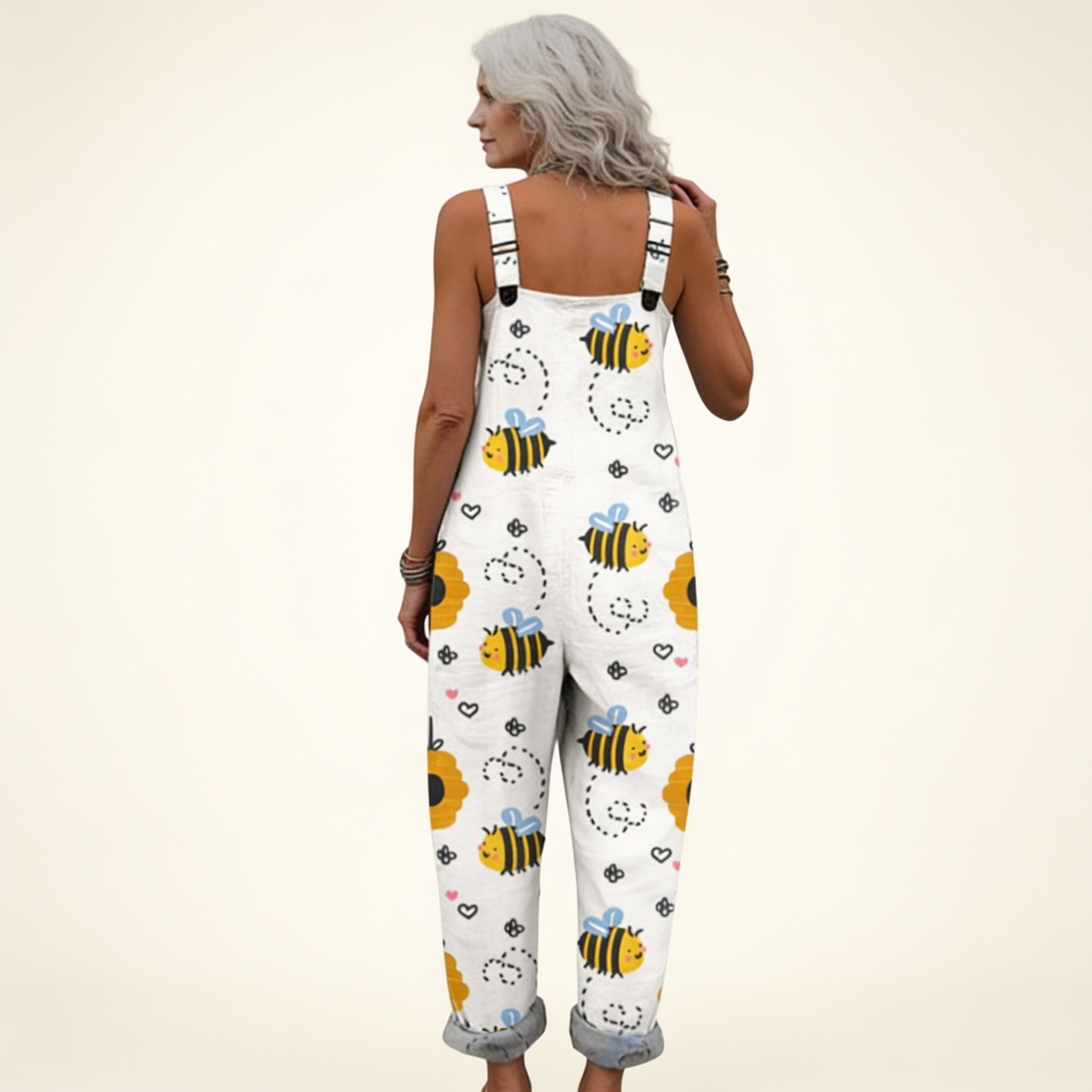 Stella | Overol con abejas de campo brillantes