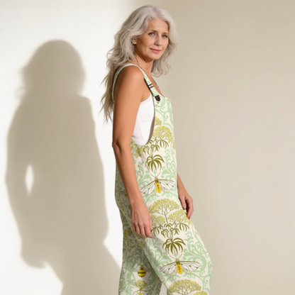 Tanja | Overol con motivos florales armoniosos