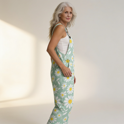 Vanesa | Overol con margaritas frescas y radiantes