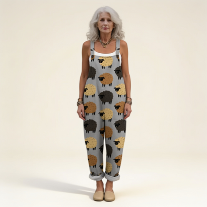 Yvette | Overol con ovejas rústicas suaves