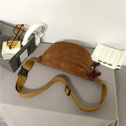 Bára | Manšestrová crossbody kabelka