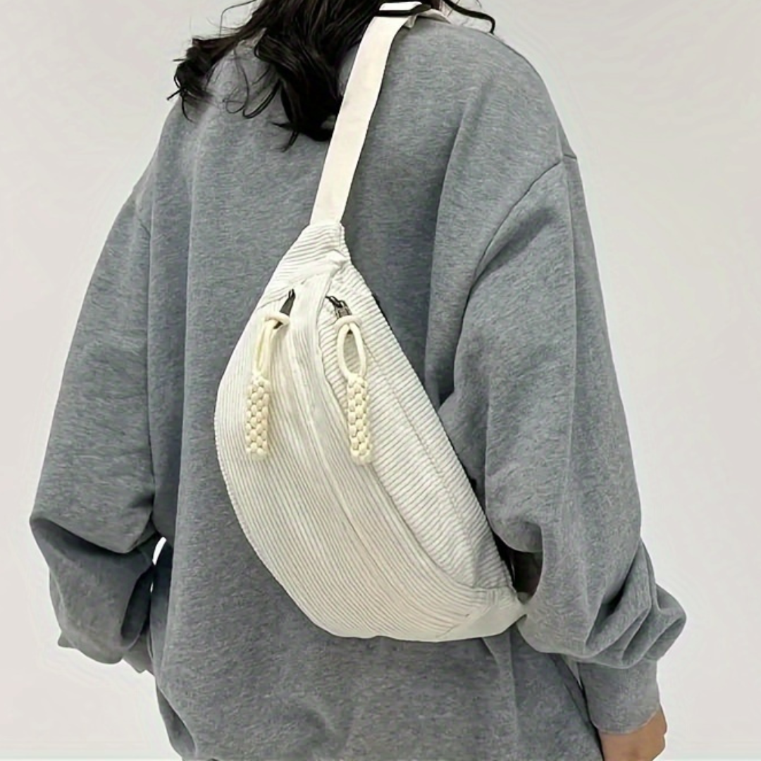 Bára | Manšestrová crossbody kabelka