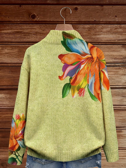 Regina™ | Cárdigan con lirios multicolores
